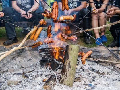 Drugie rocznicowe ognisko C-MOTO w Grucznie.